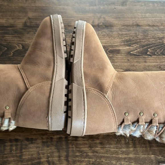 NWOT Rampage Women's Ram-Asher Chestnut Brown Winter Boots Size 7.5M - Picture 6 of 7